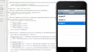iPhone Programming - UITableViews: Pushing New Table Views + EXTRA