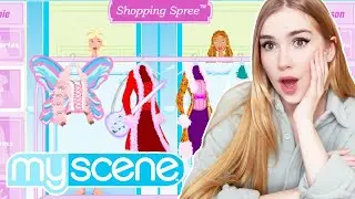 Playing OLD Myscene Polly Pocket & Barbie Games Online !! *I LOVE THESE GAMES*