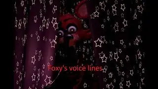 [FNAF/Blender] Foxy's Voicelines