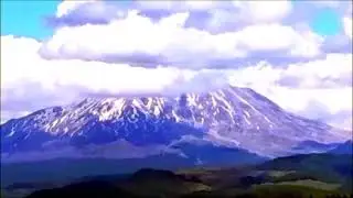 Washington - Mt Saint Helens - Spirit Lake Scenic View -
