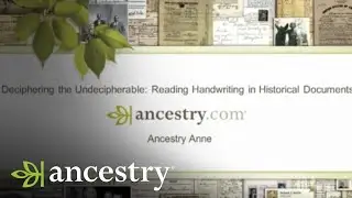 How to Read Handwritten Historical Documents | Ancestry