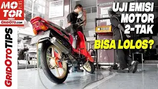 2 Stroke Motorcycle Emission Test And Old Motorcycle | Gridoto Tips