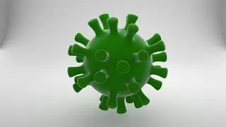 Blender Tutorial - Coronavirus in under 4 minutes