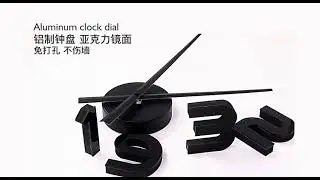 RELOJ DE PARED 3D