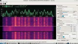 DragonOS LTS Demodulate HackTV NTSC with SDRplay and SigDigger + forwarding to GNU Radio (RSP1A)