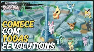 How to get all Eevee evolutions at the start of the game!! Pokémon Legends ZA.