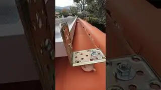 come ho fissato i pannelli solari del Mio impianto fotovoltaico a Isola off-grid fai da te