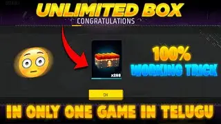 HOW GET UNLIMITED DIWALI BOX GLITCH IN FREE FIRE | FREE FIRE IN TELUGU