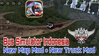 Bus Simulator Indonesia #bussid #bussidmod #bussimulatorindonesia #gameplay #mapmod #offroad #truck.