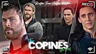 Thor-Loki X COPINES | Thor edit |Loki edit | Thor-Loki Status | UHD | THUNDER EDITZZ 