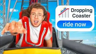 I Survived EVERY Ride at an EXTREME Theme Park!