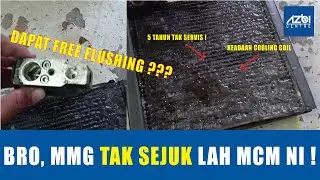 Abang Azbi | Kalau Dah Macam Ni, Memang Lah Aircond Tak Sejuk!