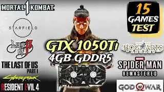 GTX 1050 Ti In Late 2023 | Test In 15 Famous Games | GTX 1050 ti In 2023 !
