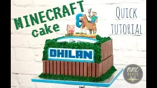 Minecraft Cake-Quick Tutorial- MMC BAKES