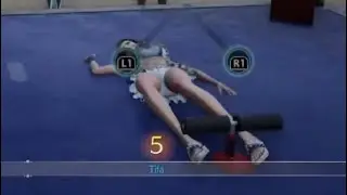 I did Situps W/ Tifa (pt. 2)  #ff7r #tifa #foryou #shorts