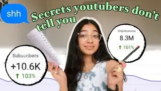 HOW TO GROW YOUR YOUTUBE CHANNEL FAST? 10,000+ subscribers in a month!!