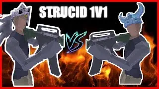 Strucid Player Challenges me in a 1V1