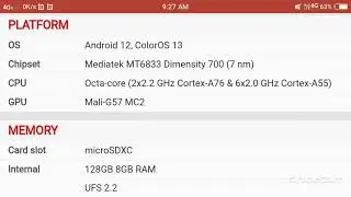 oppo A78 5G all specifications