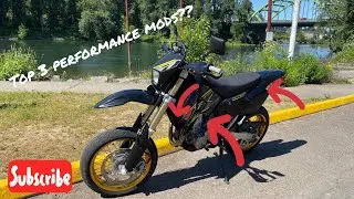Drz400sm Top 3 Performance Mods!!