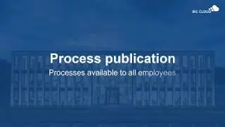 Publication process in BIC Cloud