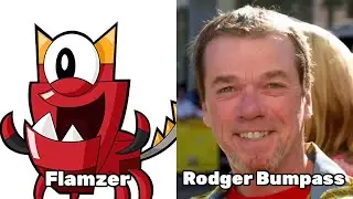 Characters and Voice Actors - Mixels (Season 2) (Series 4)