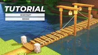 [Minecraft] How to Build a Bridge (Tutorial)