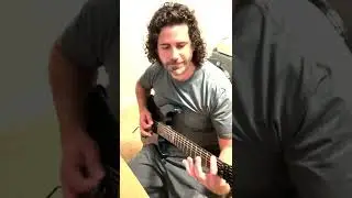 Metallica - Master of puppets - intro guitar play through - all downstrokes