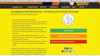 ScrappyDew Gold Membership Overview