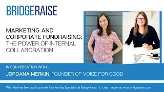 Marketing and Corporate Fundraising:  The Power of Internal Collaboration