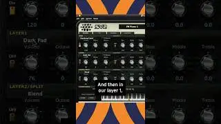 Controlling layers on KORG SV2 using the KORG EXP-2 expression pedal!