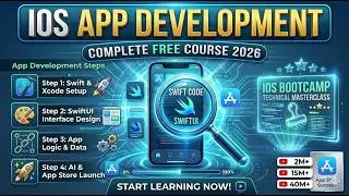 Zero to iOS Developer: Complete Free Course (SwiftUI, iOS 19, & AI)