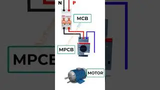 How to connect 3 phase MPCB to single phase motor