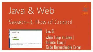 while Loop in Java | Infinite Loop | Code Unreachable Error