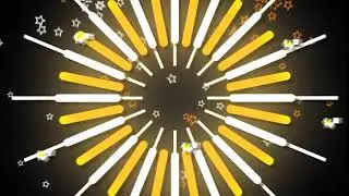 Free Yellow 2D Intro Template *No Text* | By LobeFX