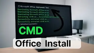 Install Microsoft Office Using CMD Command Prompt in Windows