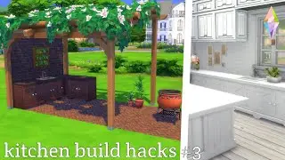kitchen build hacks for the sims 4 #3
