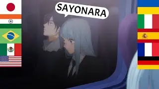 Mechamaru(Kokichi Muta) says "Sayonara" in different languages | Jujutsu Kaisen