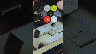 Honeycomb menú home assistant. botones de colores
