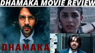 DHAMAKA Movie Review| Starring kartik Aaryan & Mrunal Thakur #dhamaka #moviereview #netflixindia