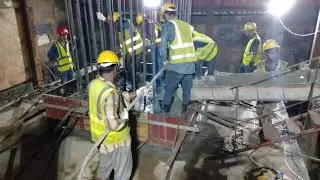 Kicker Casting of Pier, Dhaka Metro Rail Project Line - 6
