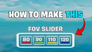 How To Make FOV Changer In Fortnite Creative! 2026
