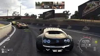 GRID Autosport Extreme Low end PC Gameplay (Custom Cup) Bugatti
