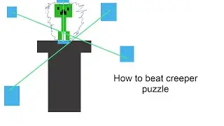 How to beat creeper puzzle in dungeons|Hypixel Skyblock