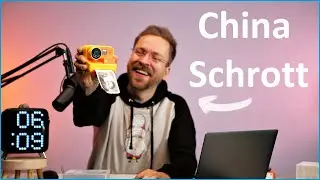 Chinese junk: Children's camera with integrated printer and 2