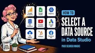 How to Select a Data Source in Data Studio
