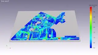 Jetfan Ventilation Simulation for Carpark Basement Using FDS and Renderig Using ParaView