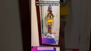 My Son hypes and makes the best videos of me !!!