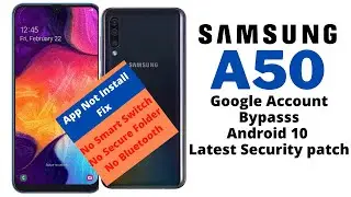 Samsung A50 Google Account Bypass Android 10 Without Computer