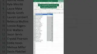 Highlight cell color as per value in MS Excel #excel #excelforbeginner