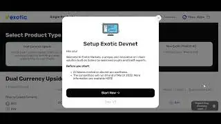 Setup Exotic Markets Devnet/Testnet Tutorial